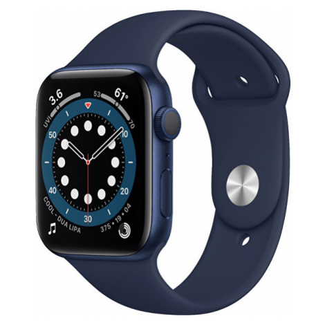 Apple Watch Series 40mm modrý hliník s námořnicky tmavomodrým sportovním řemínkem