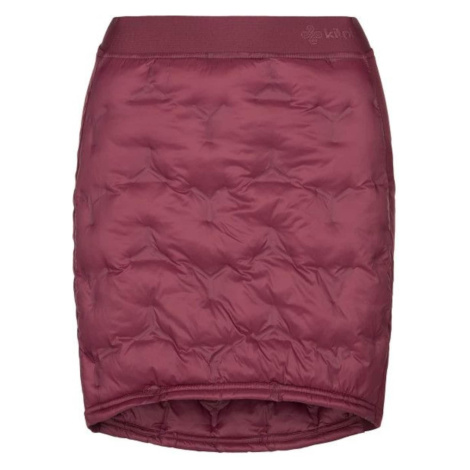 Women's insulated skirt Kilpi LIAN-W dark red