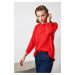 Trendyol Sweater - Red - Regular fit