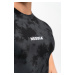 NEBBIA - Pánské kompresní tričko maskáčové 338 (black) - NEBBIA