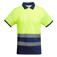 Roly Atrio Pánské reflexní polo tričko HV9318 Navy Blue 55