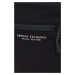 Bavlněné šortky Armani Exchange pánské, černá barva, 8NZS75 ZJKRZ NOS