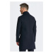 KABÁT GANT CLASSIC TAILORED FIT WOOL TOPCOAT modrá