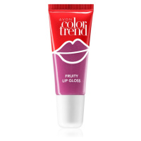 Avon ColorTrend Fruity Lips lesk na rty s příchutí odstín Berry 10 ml