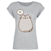 Pusheen Hi Bye Dámské tričko prošedivelá