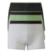 LIVERGY® Pánské boxerky s BIO bavlnou, 3 kusy (černá/zelená/šedá)
