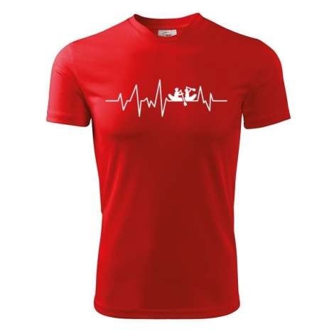 Pánské tričko Vodácký puls - ideální triko na vodu BezvaTriko