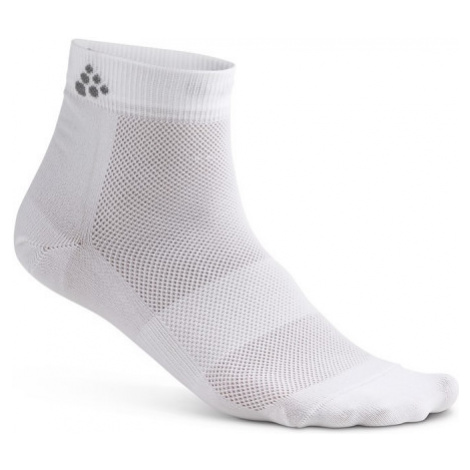 Ponožky CRAFT Mid 3-pack bílá