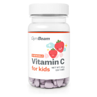 Vitamín C, tablety na cucání pro děti - GymBeam