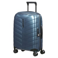 Samsonite ATTRIX Spinner 55cm Modrý Steel Blue rozšiřitelný