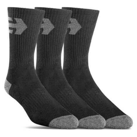 Ponožky Etnies Direct 2 Socks (3 Pack) černá