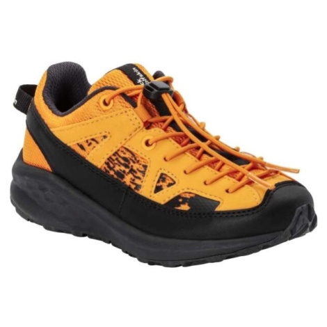 Jack Wolfskin VILI SNEAKER LOW K Dětská treková obuv, oranžová, velikost