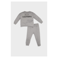 DEFACTO Baby Boy Summer Printed Seasonal Cotton Sweatshirt Tracksuit Bottom Top Set