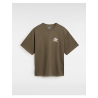 VANS Mte Crestline T-shirt Men Brown, Size