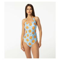 Aloha From Deer Woman's Cookies Make Me Happy Open Back Swimsuit SSOB AFD671