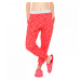 Slippsy Red girl loungewear kalhoty