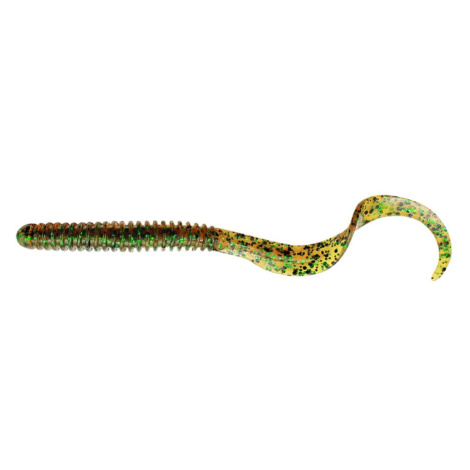 Savage Gear Gumová nástraha Rib Worm Green Pumpkin 10ks - 9cm 3g