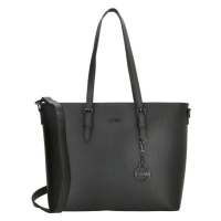 Charm London Černá prémiová shopper kabelka „Rachel“