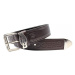 Penny Belts Pánský kožený opasek 215-40 hnědý