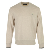 Fred Perry Crew Neck Sweatshirt Béžová