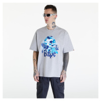 A BATHING APE Flora Big Ape Head Relaxed Fit Tee Gray