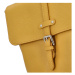 Dámský kožený batůžek tmavě žlutý - ItalY Oktens žlutá