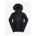 Černá pánská zimní bunda s kapucí Alpine Pro GABRIELL 5