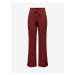 Červené široké kalhoty ONLY Tessa - Dámské