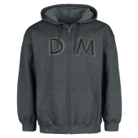 Depeche Mode DM 23 World Tour Mikina s kapucí na zip šedá