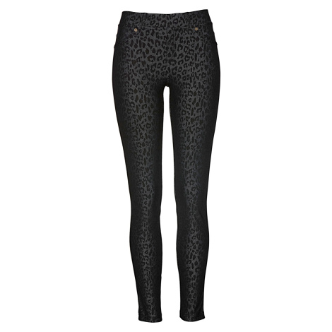 Jeggings s leopardím potiskem Bonprix