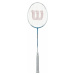 Wilson Fierce C 1700 White/Blue Badmintonová raketa
