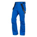 Pánské lyžařské softshellové kalhoty na zimu 3l HEZEKIAH - blue