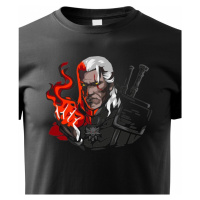 Dětské triko s motivem Zaklínač - Witcher - Geralt z Rivie