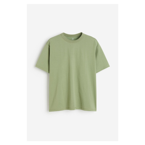 H & M - Tričko z materiálu COOLMAX® Loose Fit - zelená H&M