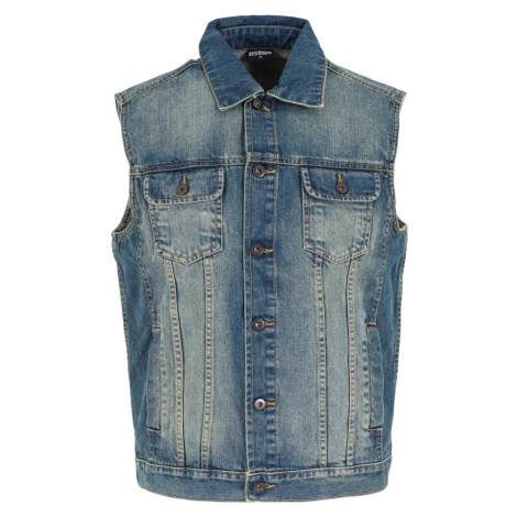 vesta pánská URBAN CLASSICS - Denim