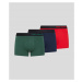 Spodní prádlo karl lagerfeld hip logo trunk 3-pack různobarevná