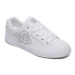 Dc shoes dámské boty Chelsea Tx White/Silver | Bílá