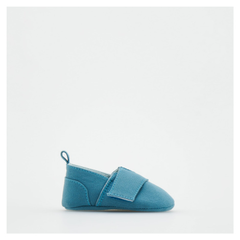 Reserved - Bavlněné papuče - Modrá