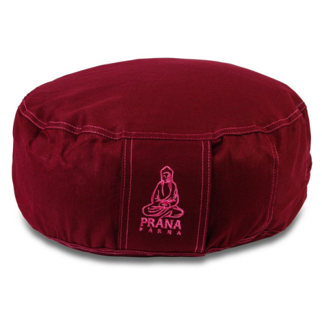Meditační polštář PRÁNA s potahem - bordová Prana