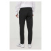Kalhoty Calvin Klein pánské, černá barva, přiléhavé, K10K111793