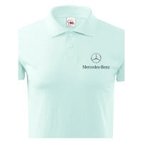Pánské triko s límečkem Mercedes