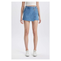 DEFACTO High Waist Jean Skort