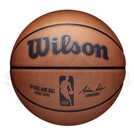 Wilson NBA Official Game Ball Basket Retail WTB7500XB - beige