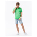 Buďchlap Trendové zelené tričko S1388