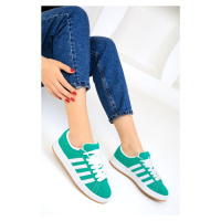 Soho Green-White Unisex Sneakers 19000