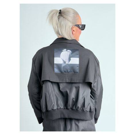 Černé sako TROUBLE Miss City official