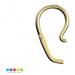 GEMMAX Jewelry Zlaté dětské náušnice na brizuru Cutie kytičky C2013 GBEYB-00187