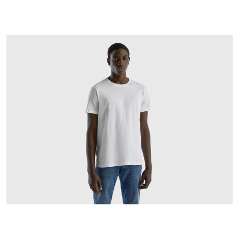 Benetton, White T-shirt United Colors of Benetton