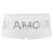 Glamour B kalhotky s nohavičkou 33847-4bal bílá