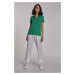 Polokošile la martina woman polo s/s piquet stretch zelená